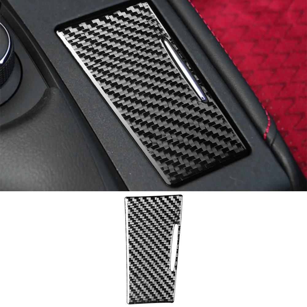

for Lexus CT 2011-2017 Car Cigarette Ashtray Panel Decoration Trim Sticker Decal Auto Interior Accessories Carbon Fiber