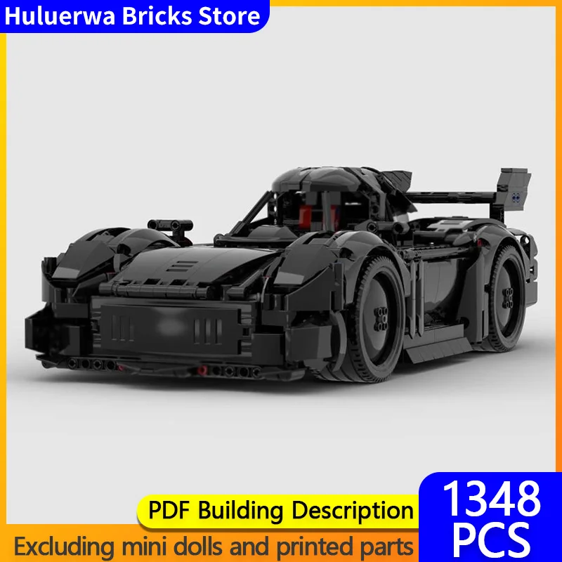 

Модель скоростного гиперкара MOC, строительные кирпичи, электрический верхний уровень, спортивный автомобиль, модульная технология, подарок на праздник, сборка, детский игрушечный костюм