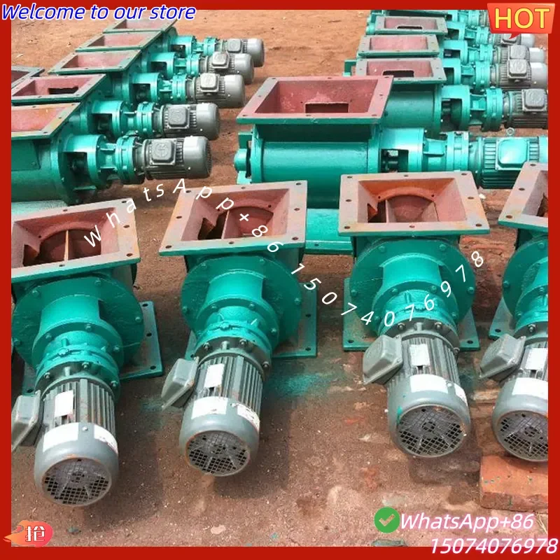 2026 Stainless steel ash discharge valve, impeller feeder, dust unloader, fan shutdown rotary valve star feeder