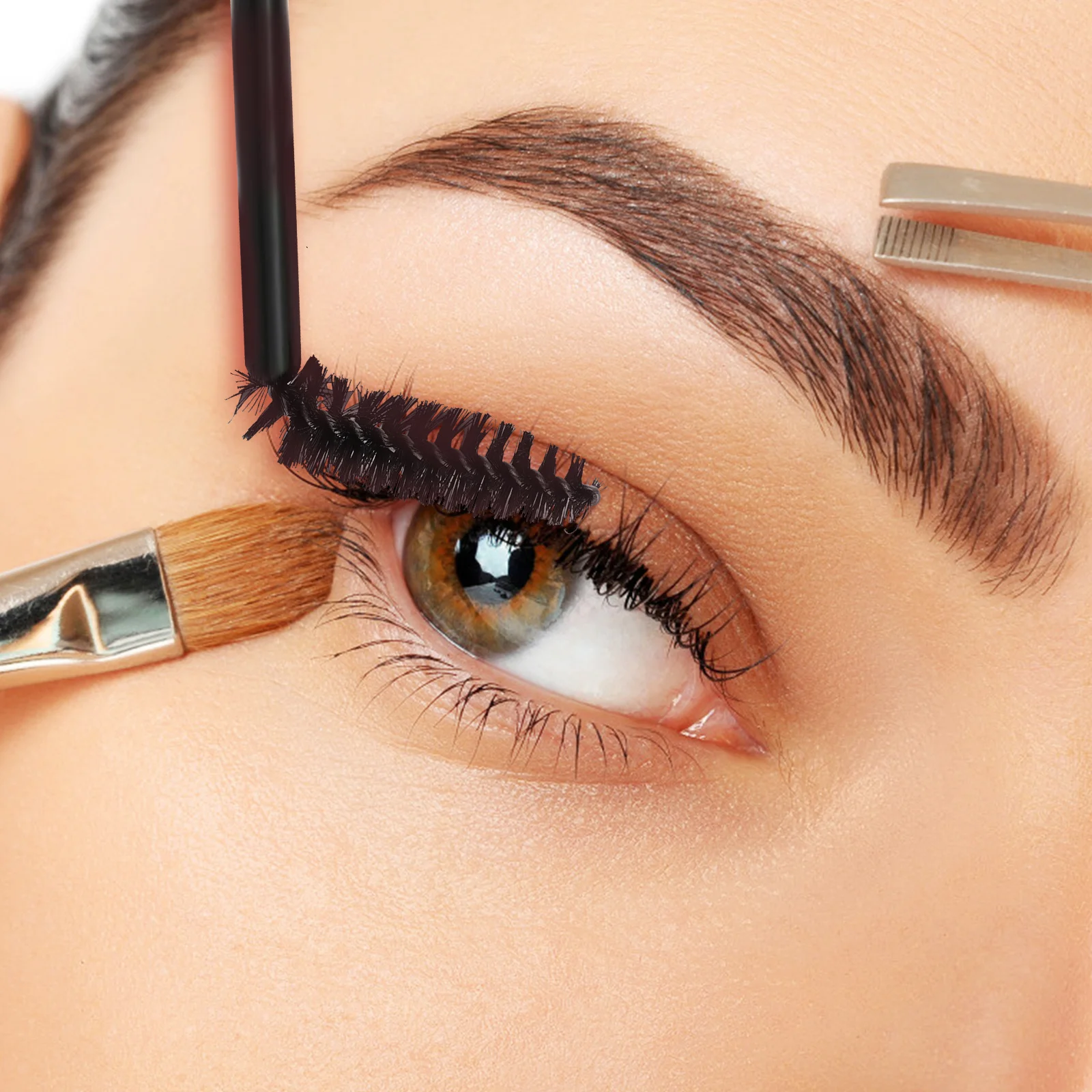 

3Sets Brow Styling Soap for Women Tame Irregular Eyebrows Define Shape Fill Gaps Portable Makeup Accessory Smudge Proof All Day