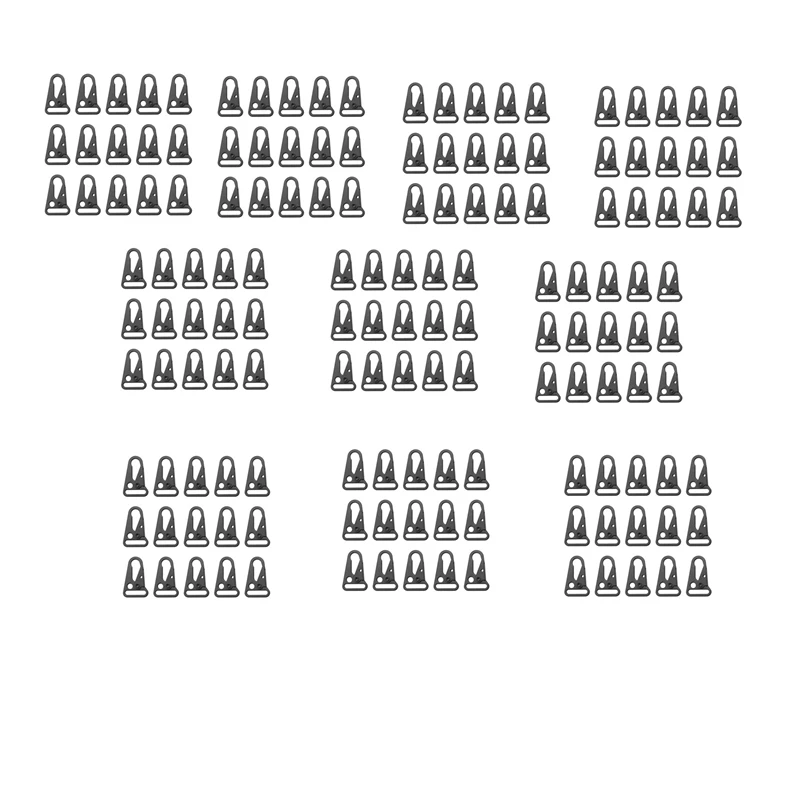 150 Pcs Enlarged Mouth Clip Sling Clasp Olecranon Hook For Sling Outdoors Bag Backpack,Carabiner Keychain Snap Hooks