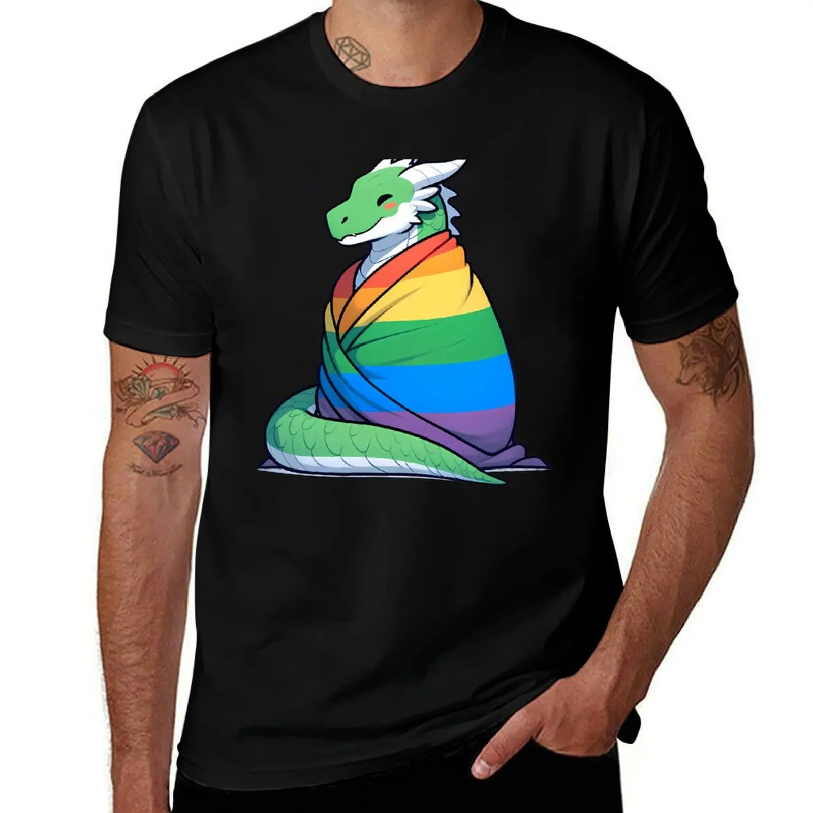 

Comfy Womfy Scalie Pride Dragon LGBTQ Rainbow T-Shirt summer shirt boys animal print sports fans heavyweights men workout shirt