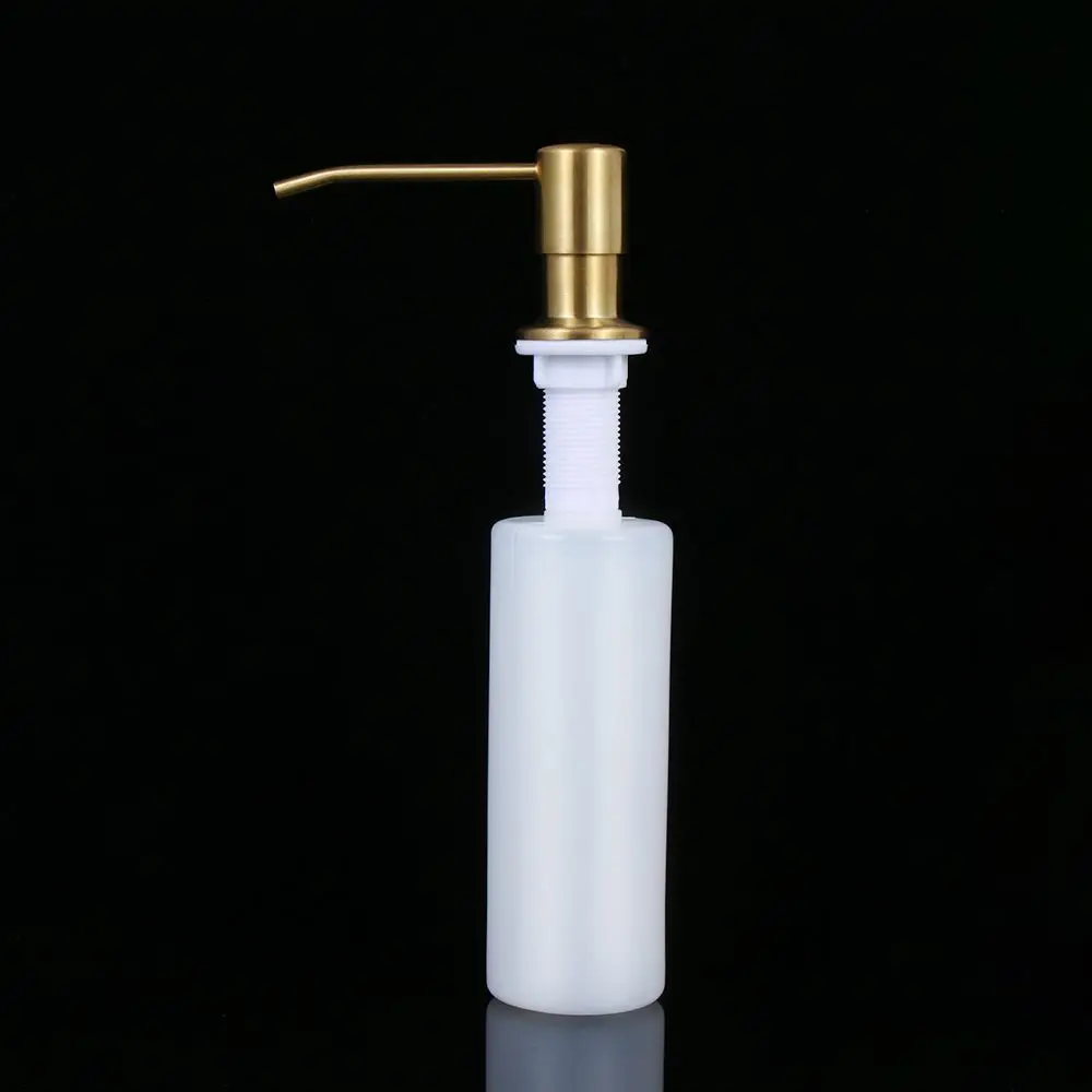 Countertop Liquid Hand Wash Stainless Steel Lotion Storage Bottle Kitchen Supplies Bathroom Accessories Sink Soap Dispenser