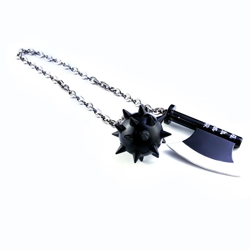 Anime Cosplay Devil Hunter Rock Pillar Himijima Gyoumei Chain Hammer Weapon Model Nichirin Blade Weapon Prop