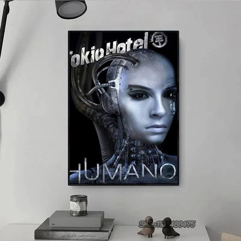 المغني بيل كيه كوليتز توم توكيو فندق الملصقات والمطبوعات روك رول فريق الرسم على لوحات القماش الجدارية غرفة نوم المنزل غرفة المعيشة ديكور