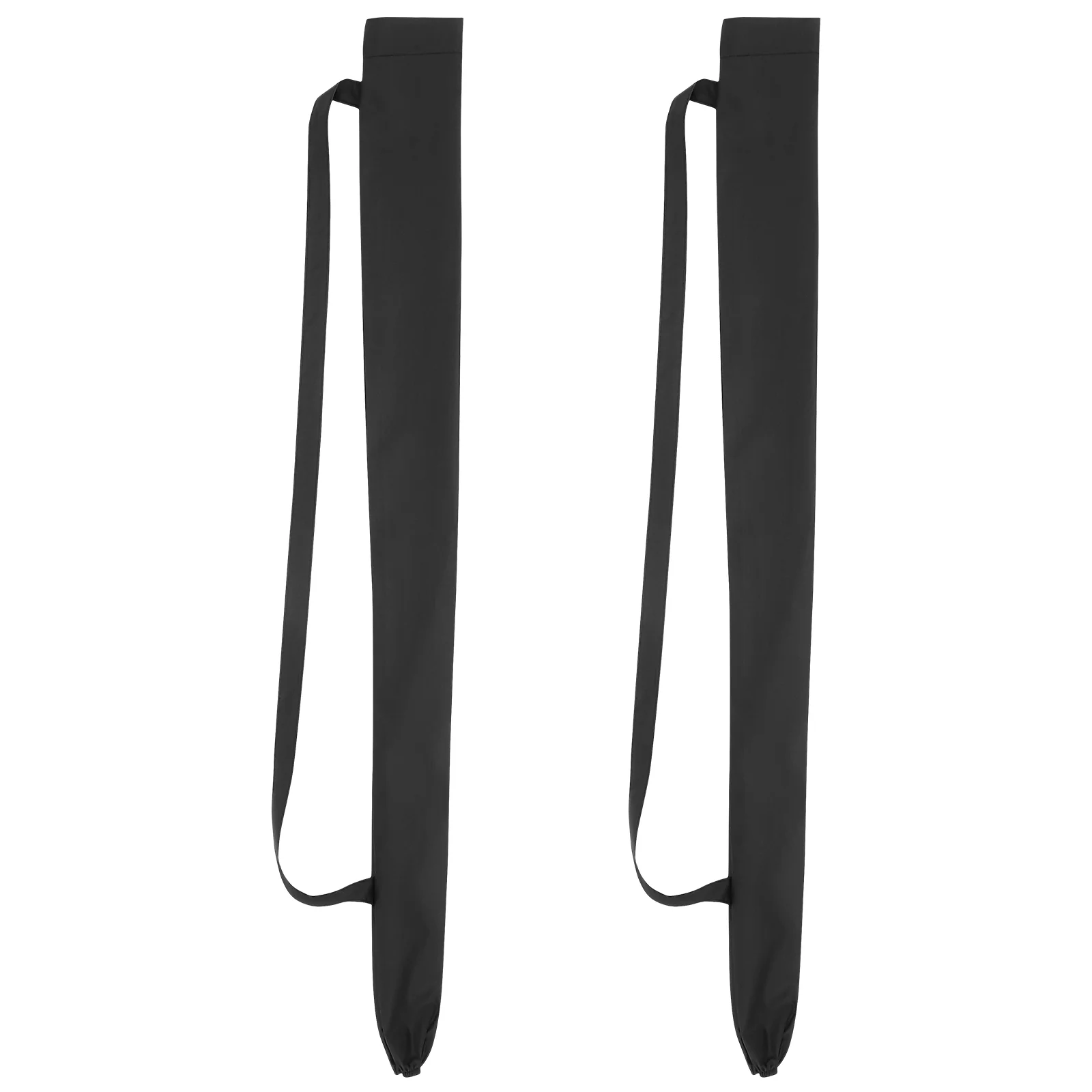 

2 Pcs Umbrella Cover Waterproof Container Folding Storage Bag Carrying Pouch Pocket Organizer