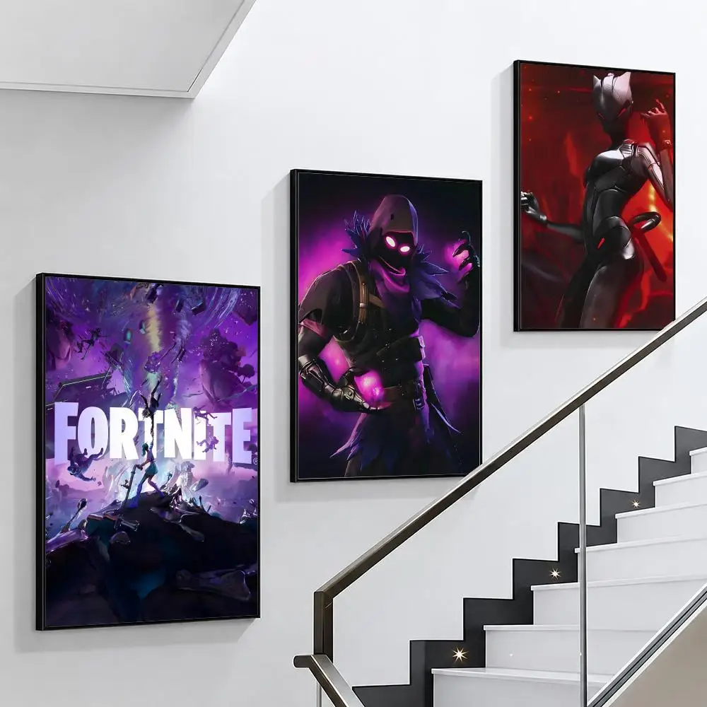 F-Battle Game World-S Poster Wall art print art suitable for living room bedroom bar parlor home decoration gift