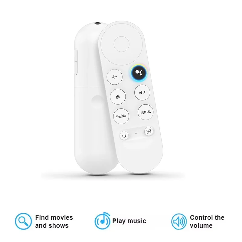 For Google Chromecast Remote Control Smart Remote Control For Google Chromecast 4K Snow Smart TV Streaming Stick G9N9N TV G9N9N