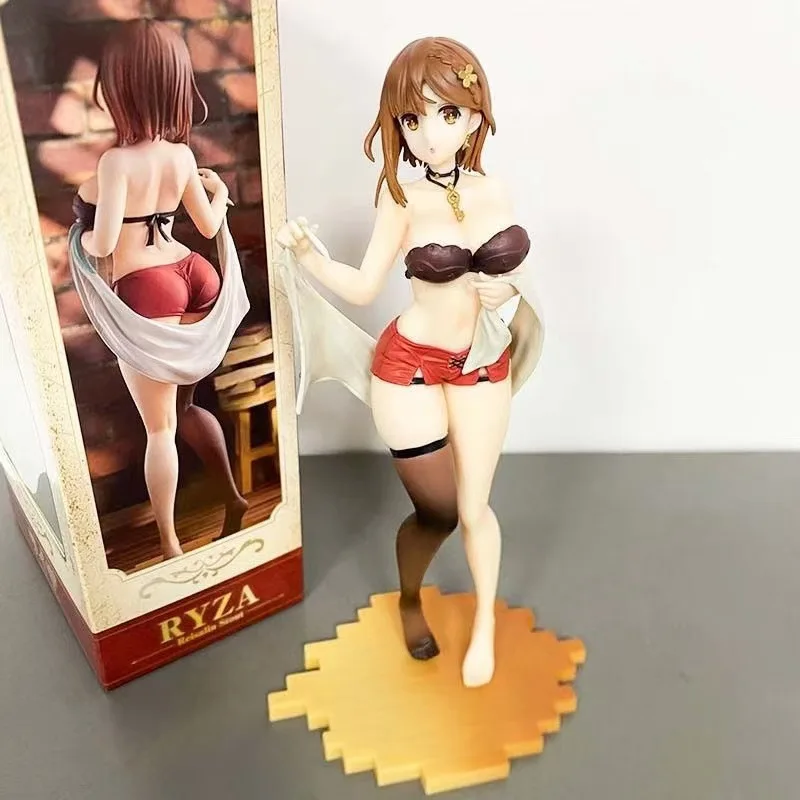 

22 см Atelier Ryza Ushinawareta Denshou to Himitsu no Yousei Reisalin Stout фигурка ПВХ Экшн Коллекционная аниме-модель Кукла для взрослых