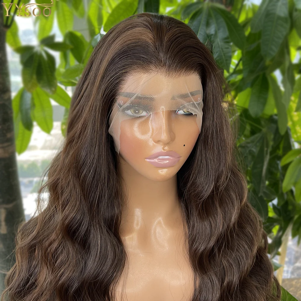 Long 13x4 Loose Wave Synthetic Wig 430 Highlights Color Futura Glueless Synthetic Lace Front Wigs For Women Pre Plucked Hairline