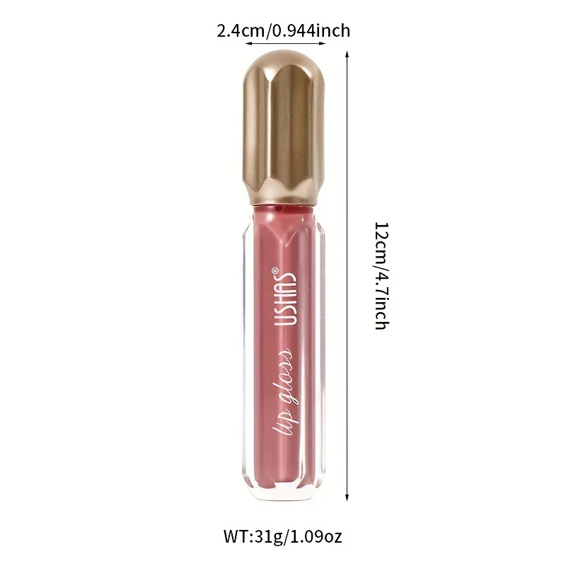 6 Color Matte Liquid Pearl Lip Gloss Waterproof Transfer Proof Non Sticky Formula Long Lasting Shine for All Day Wear Comfort