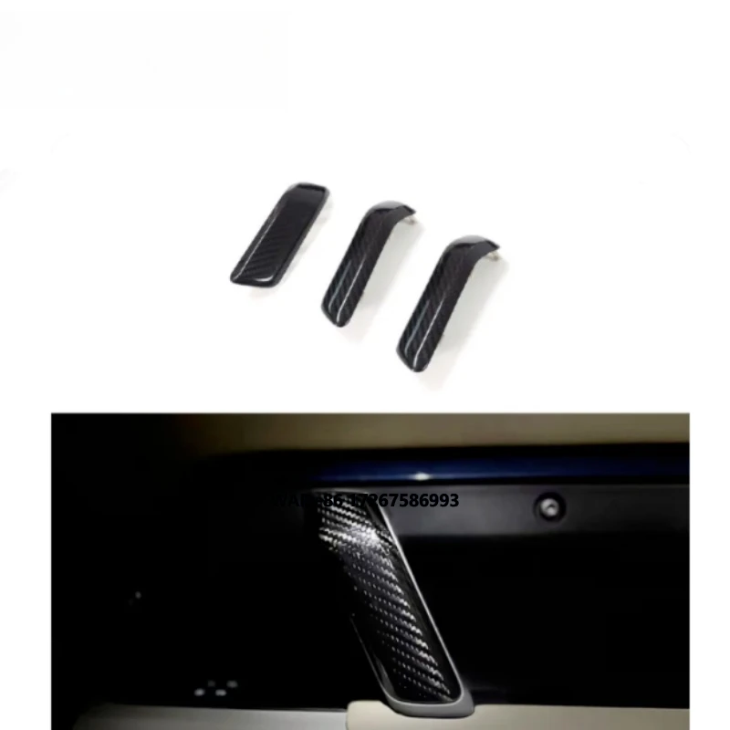 

2020-2023Year Defender 90 110 Five Doors Cover Carbon Fiber Material Fit for Defender Interior Inner Handle Trim Cover