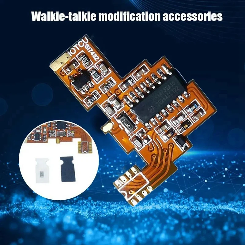 SI4732 Module FPC Modification+USB Programming Cable For Quansheng K5 K6 HF Shortwave Reception/Dual Antenna Solution