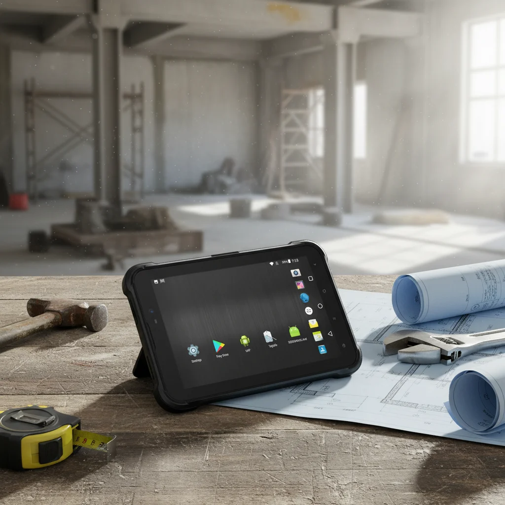 Industrial Tablet PC / Computer Rugged Android 12 Device with 8 Screen IP67 4G NFC Barcode & 8000mAh Industrial Computer Tablet