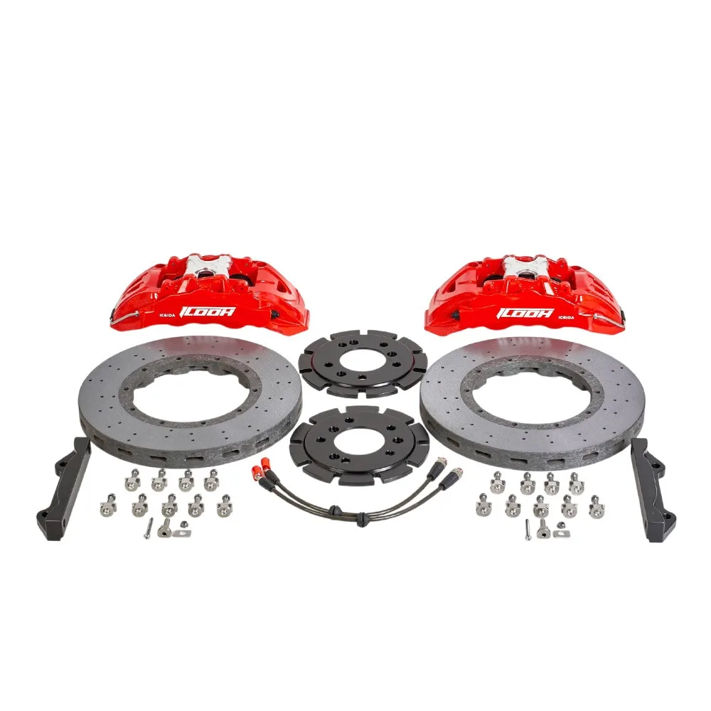 High Quality IC62 Carbon Ceramic Disc Front 380X36 6-piston brake caliper kit fits for BMW X6 X6 M (E71) 2008-2015