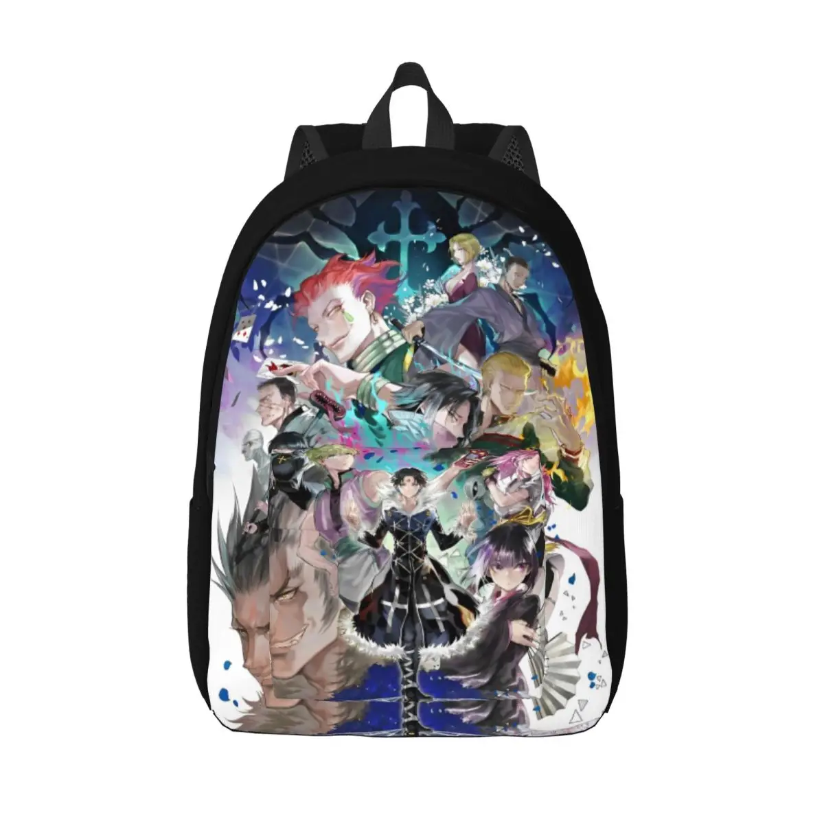 

Anime Hunter X Hunter Backpack for Men Women Cool High School Hiking Travel Daypack Manga Laptop Computer Canvas Bags Gift