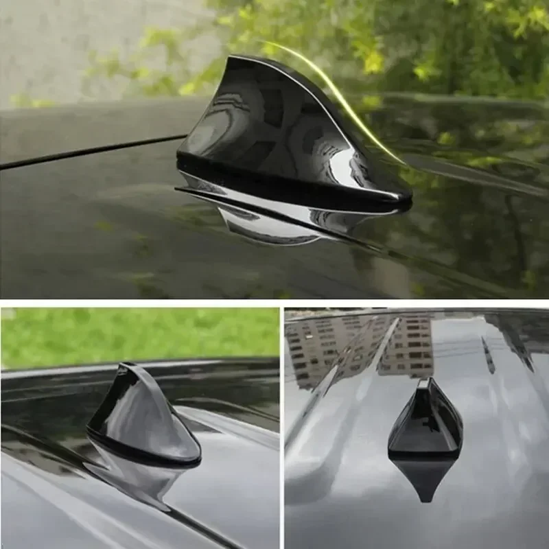 Universal Car Shark Fin Antenna Auto Radio Signal Aerials Roof Antennas for BMW/Toyota/Hyundai/VW/Kia/Nissan Car Styling