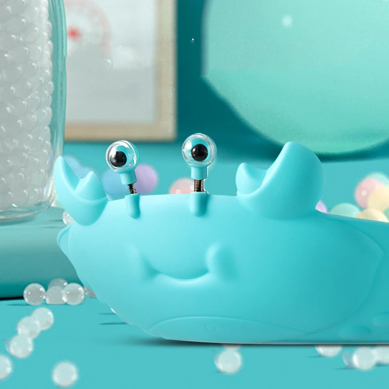 Topi sampo kepiting bayi, penutup kepala perlindungan telinga sampo anak-anak untuk mandi dan anak