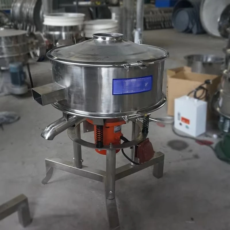 Stainless steel 304 industrial grain seed rubber corn sieve machine