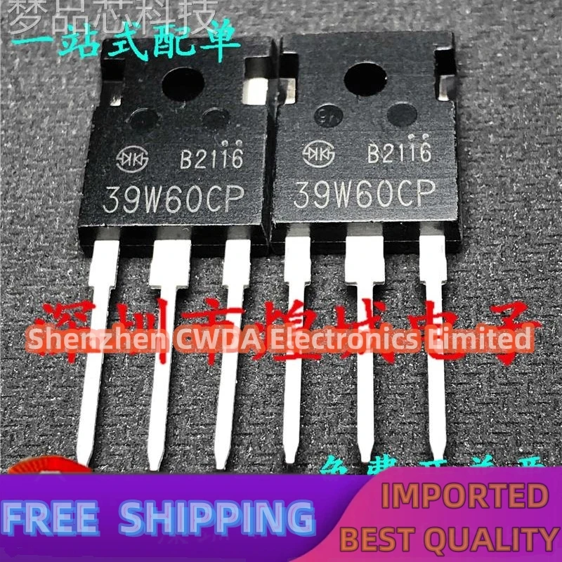 10PCS-20PCS  39W60CP F39W60CP TO-247 MOS 39A 600V In Stock Can Be Purchased