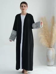 Eid Muslim Abaya for Women Mommy & Kids Dress Embroidery Abayas Cardigan Jalabiya Party Dresses Kaftan Vestidos Robe Jalabiya