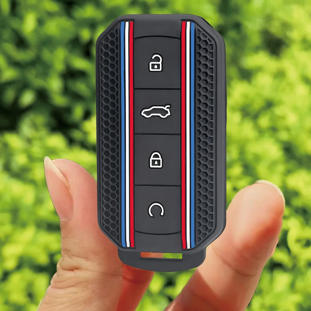 For Chery Jaecoo J5 J7 Tiggo 7 Pro Max 8 9 Omoda C5 E5 iCAR 03 EQ7 Soft Touch Key Protector