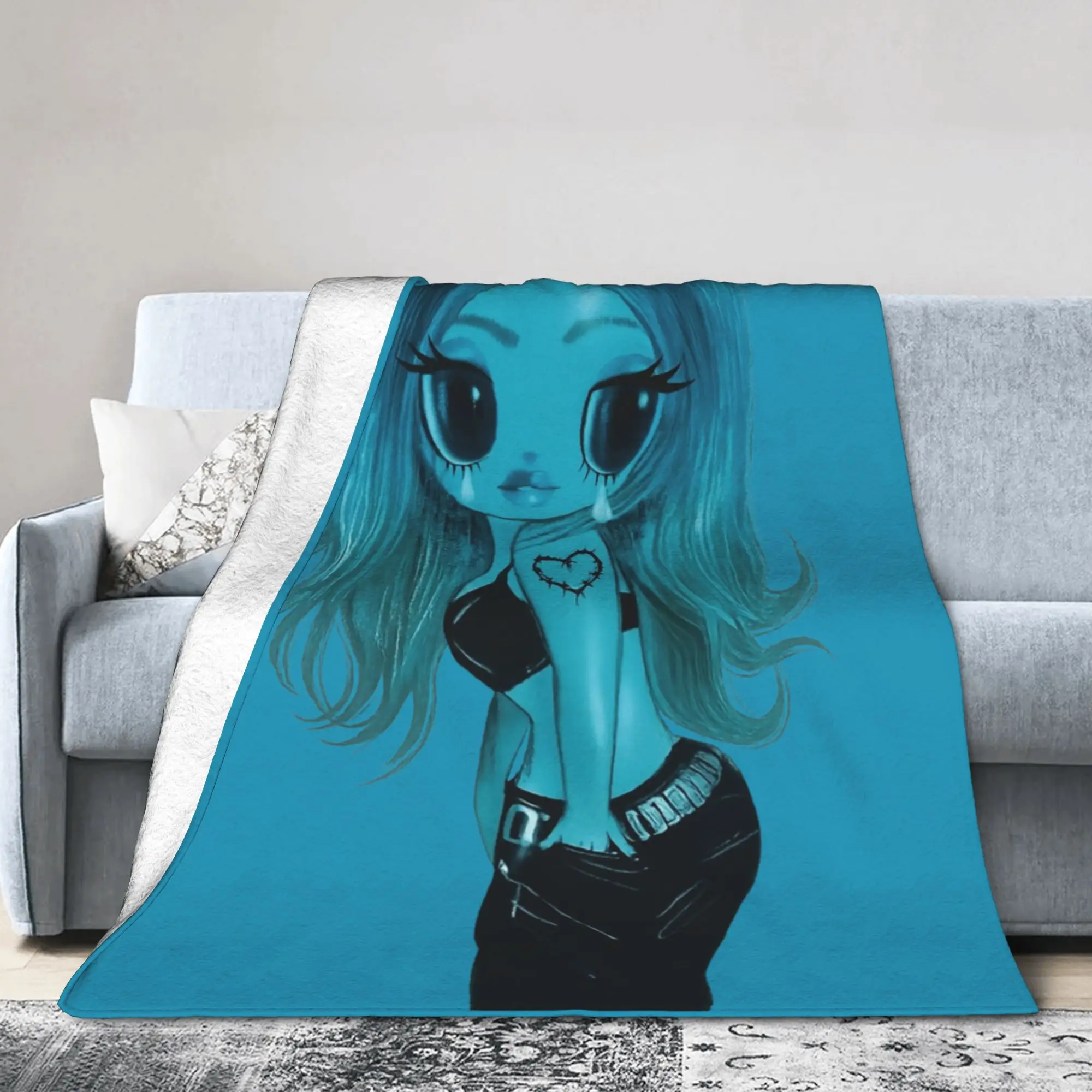 K-Karoled G NMADST New Album Merch Blanket Lightweight Thin Fleece  Throw Blanket Cozy Bedding Throws