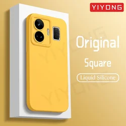 Realme GT3 Case YIYONG Original Soft Liquid Silicone Cover For OPPO Realme GT2 Pro GT Neo 5 3 3T 2 Neo2 Neo3 T Neo3T Neo5 Cases