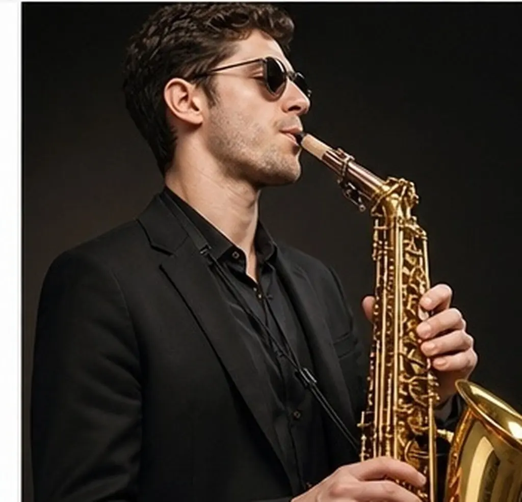 2Pcs Soprano Sax Neck Brass Sturdy Multiuse Saxophone Parts Kit Music Instrument Supply Soprano Sax Saxophone and Ligature