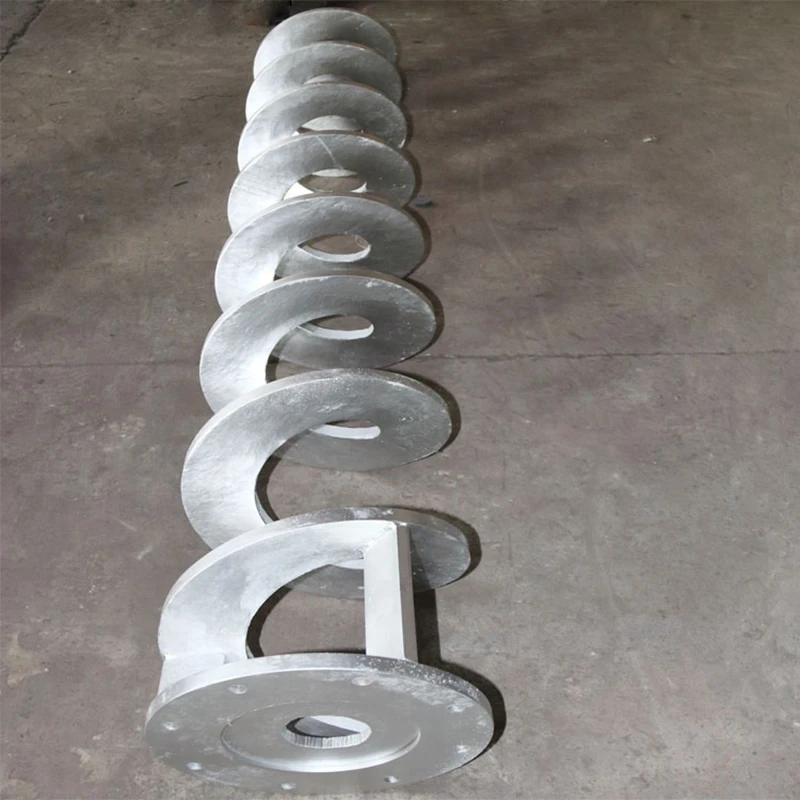 Factory Supply Shaftless Horizontal Screw Conveyors