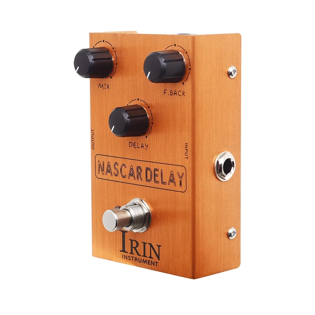 IRIN AN-37 NASCAR Analog delay pedal BBD Vintage classic delay effect pedal for electric guitar Accessories for musical