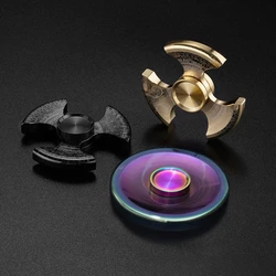 Stainless Steel Fidget Spinner Mayan Pattern Metal Hand Spinner R188S Bearing High Quality Adult Stress Reliever Fidget Toys