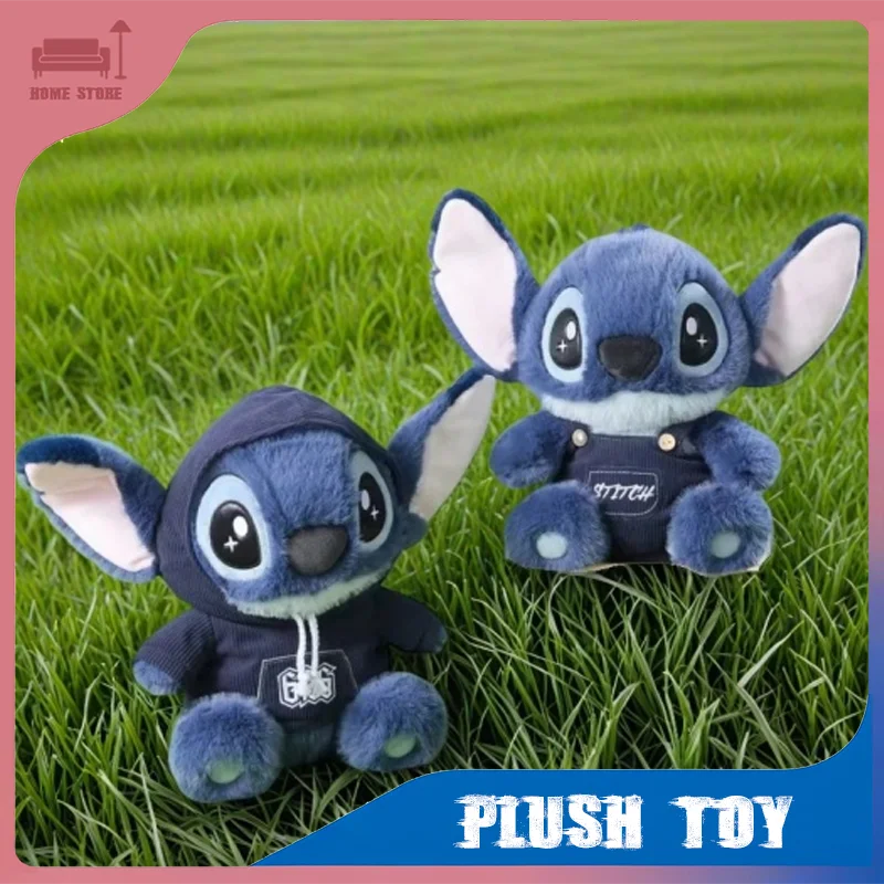 

Adorable Soft Stitch Plush Toy Cute Anime Cartoon Stuffed Doll Blue Kawaii Character Room Decoration Boys Girls Birthday Gift