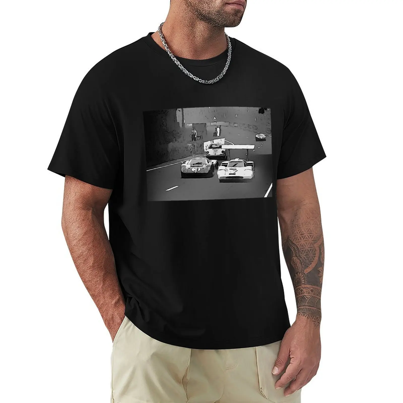 

Chaparral 2F Le Mans T-Shirt oversizeds boys whites funnys man clothes graphic tee shirt men