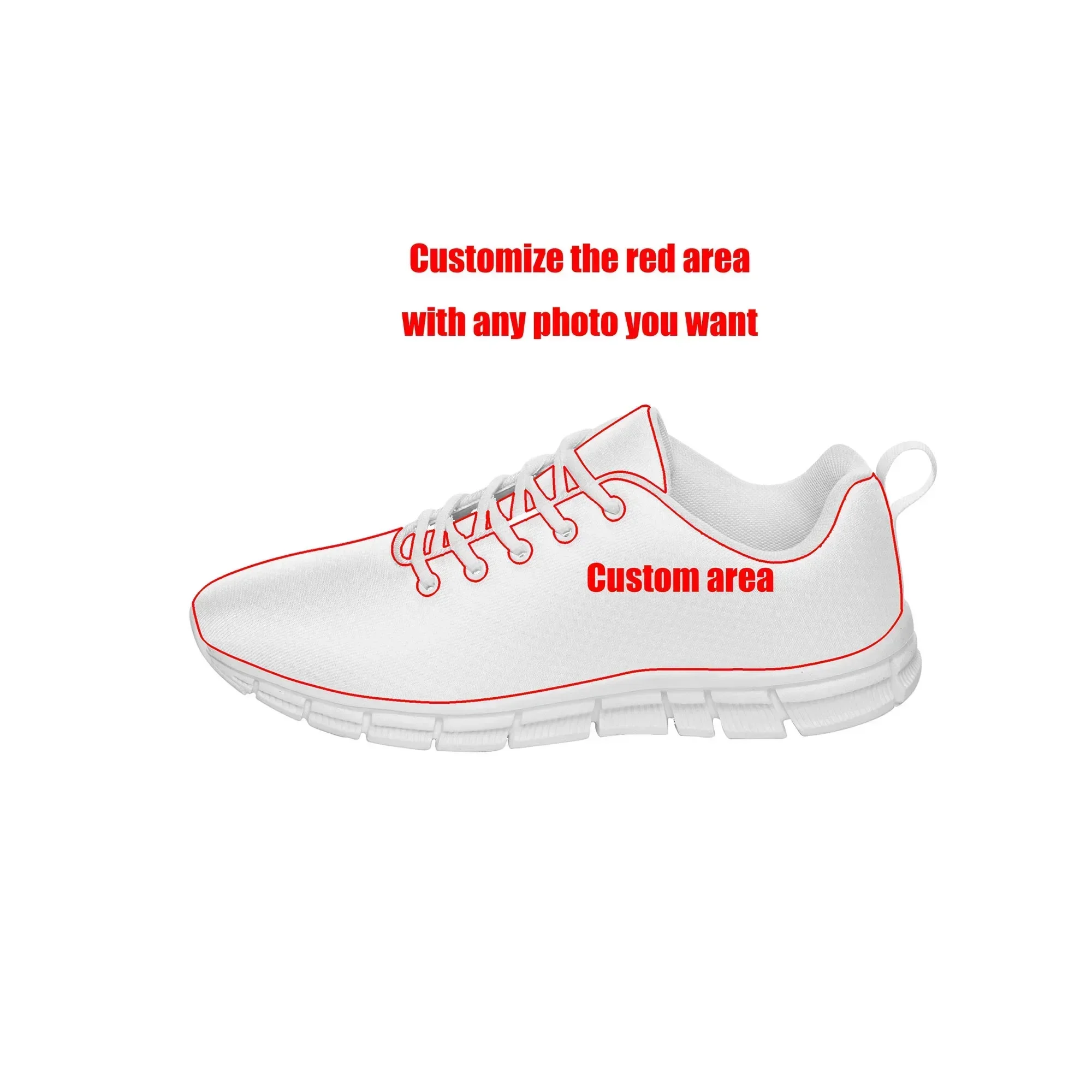 Cartoon Game Undertale Sans Skull Sports Shoes Men Women Teenager Breathable Sneakers High Quality Sneaker Custom Built Shoes view 6