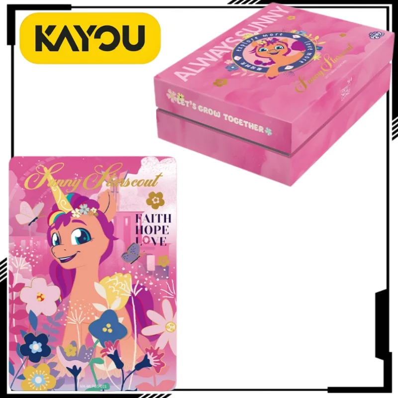

Коллекционные карточки KAYOU My Little Pony: Sunny Starscout Energetic New Generation Time Gift Box, аниме-мерч