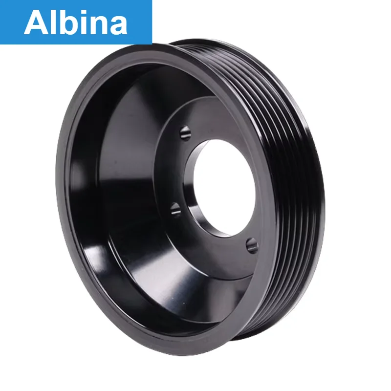 11511436590 Water Pump Pulley For BMW E46 320i 325i 328i 330ci E39 E60 525i 528i 530i E38 E66 728iL 730Li X5 E53 X3 Auto Replace