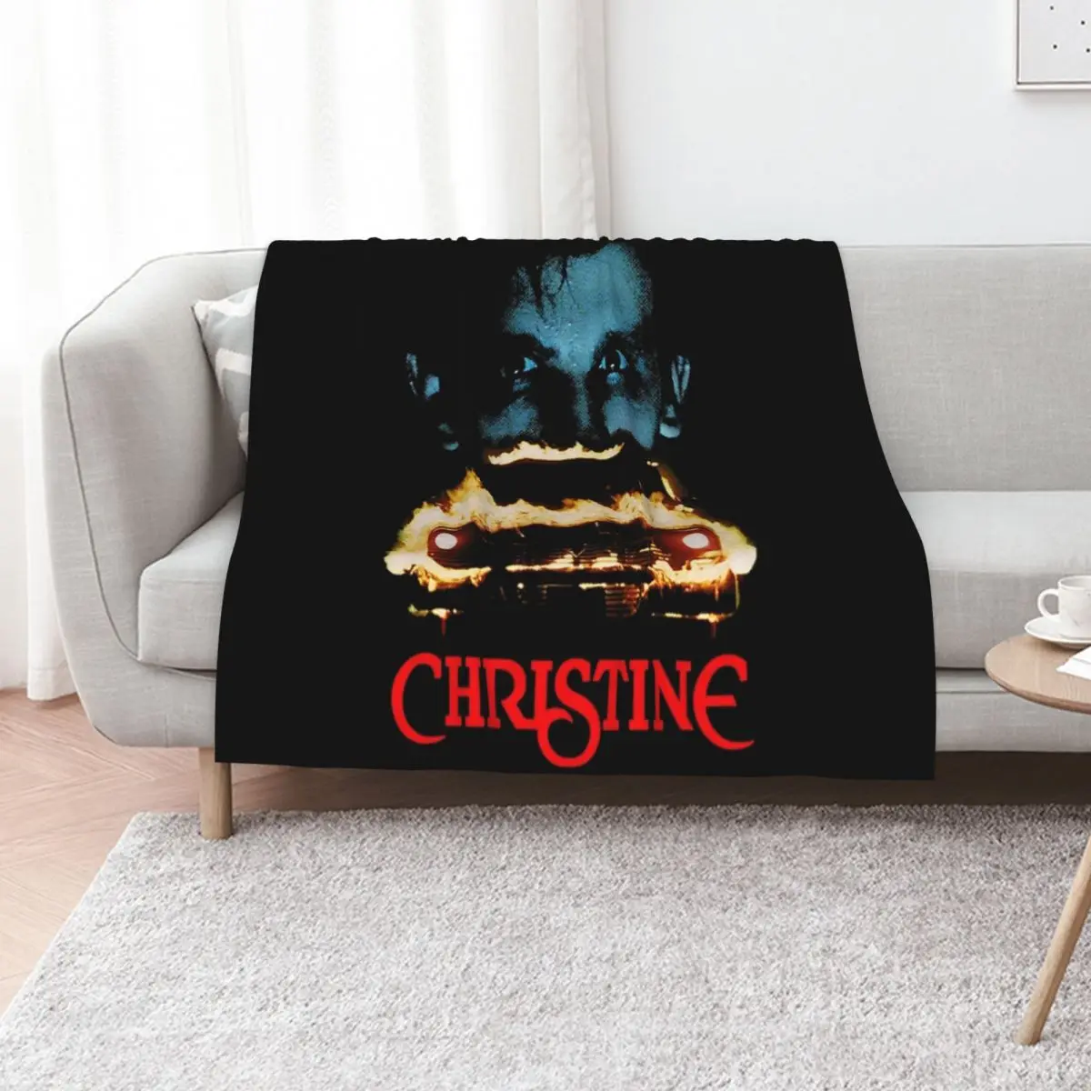 Christine and Arnie Tshirt Funny Gifts Throw Blanket Furry Luxury Throw Giant Sofa For Sofa Thin Softest bed plaid Blankets