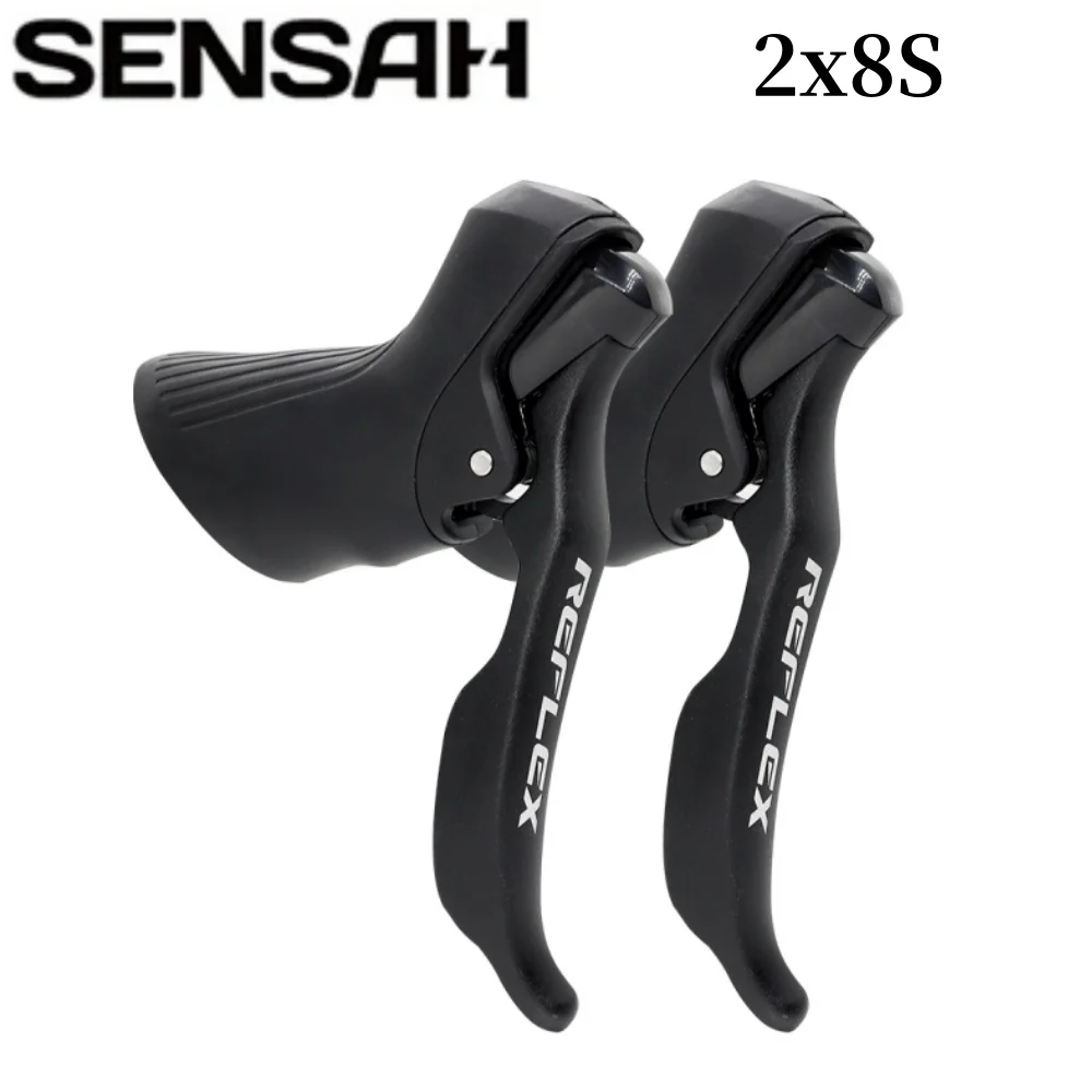 SENSAH Road Bike Shifters 2x8 Speed Brake Lever 16 Speed Bicycle Derailleur For Shimano Sora Tiagra Claris