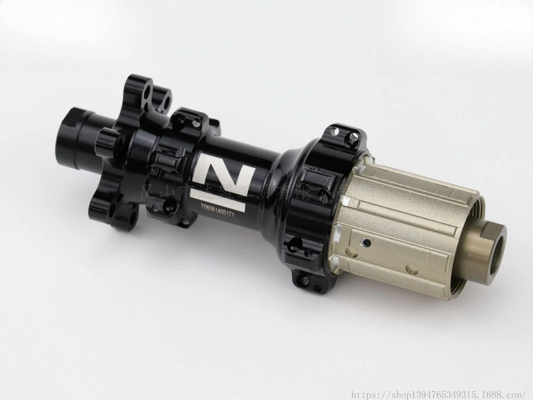 24H Straight Pull Disc Brake Hub D411SB D412SB For Highway Road Bike Cylinder Shaft Thru Axle
