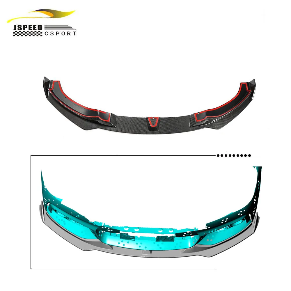 

Suitable for BMW 4 Series F32, F33, F36M sporty carbon fiber front bumper lip 2014-2019