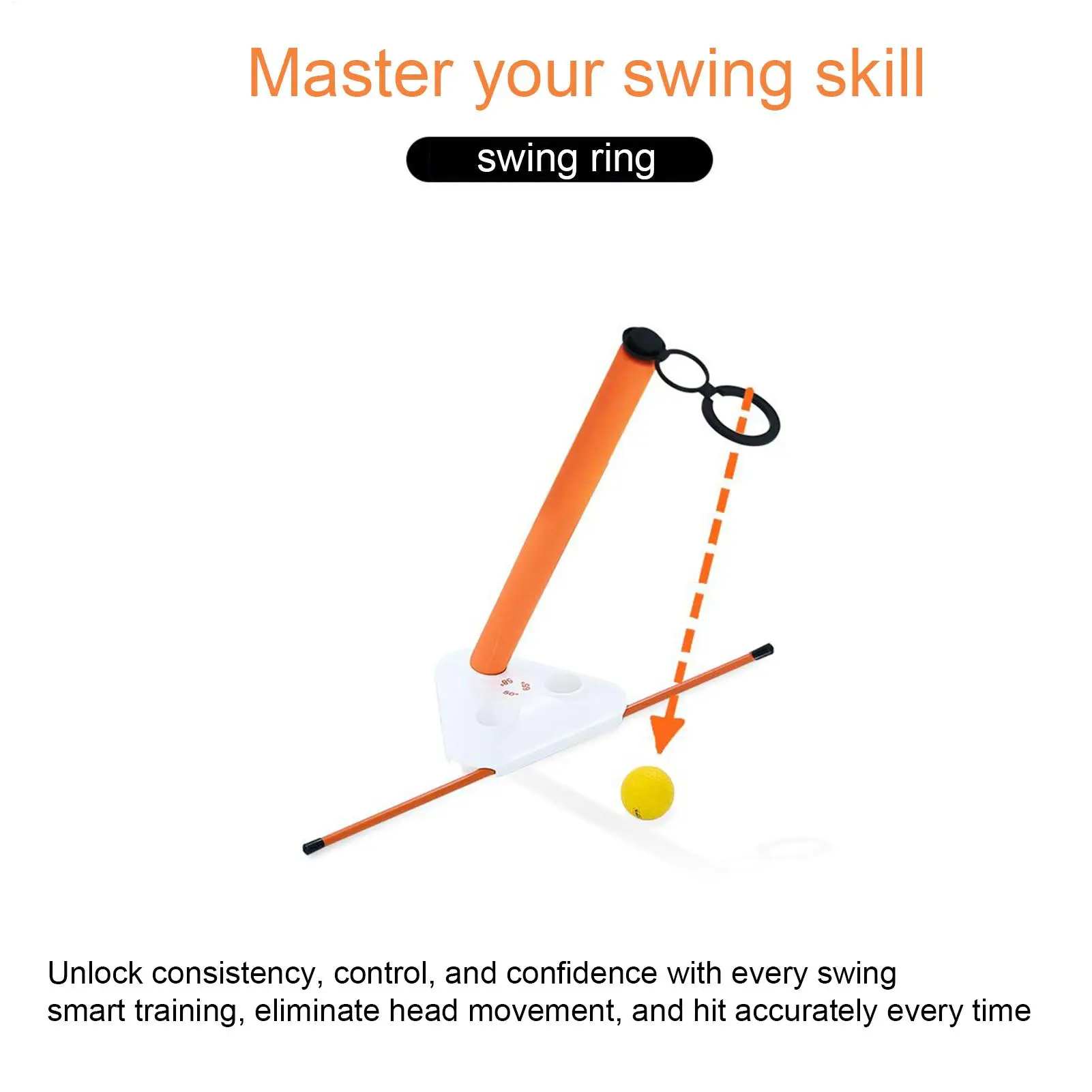 

Портативный тренажер для коррекции осанки и техники свинга, инструмент для исправления позы для взрослых, мужчин, женщин, гольфистов, для использования в помещении, на улице, дома, на заднем дворе