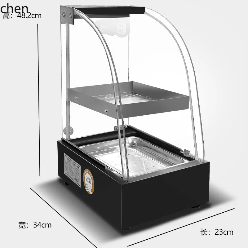 HTT خزانة عرض عزل الطعام، خزانة عزل لسطح المكتب، تورتة البيض، الدجاج المقلي