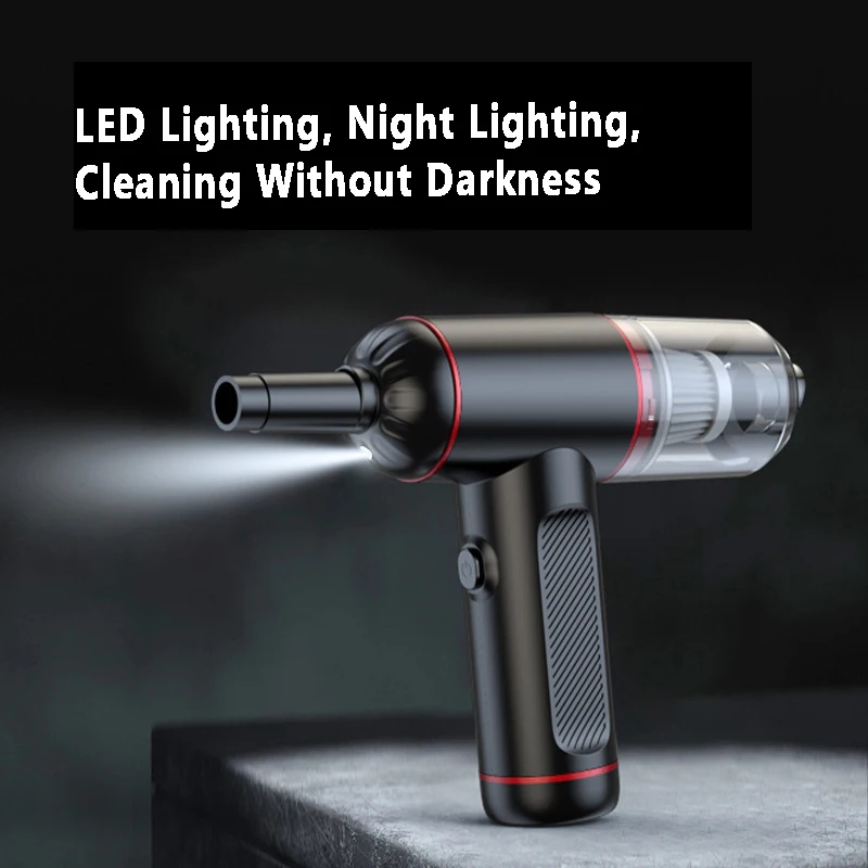 

Multifunctional Integrated Suction Blowing Vacuum Combination Vacuum Cleaner USB Charging Small Household Car Vacuum Cleaner