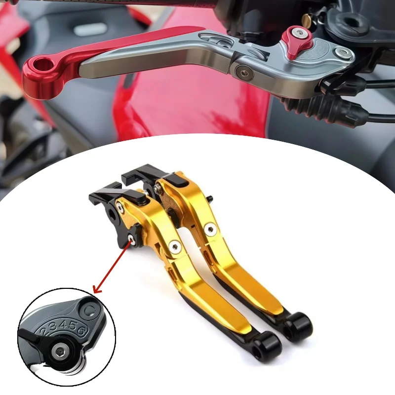 For Kawasaki ZZR250 1990-1993 Zephyr550 91-99 ZXR400L 1991-2003 Motorcycle Accessories New CNC Parking handle clutch brake lever