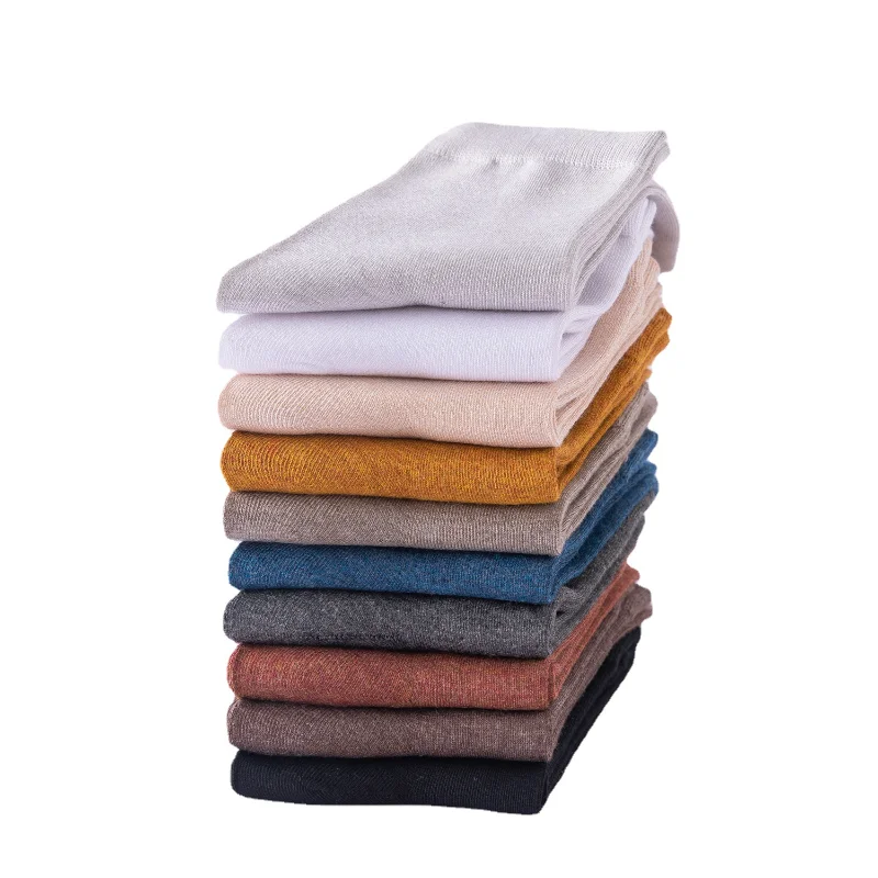 

Весенние женские тонкие носки в стиле Харадзюку, однотонные, ярких конфетных цветов, из бамбукового волокна, 5 пар, милые носки для женщин