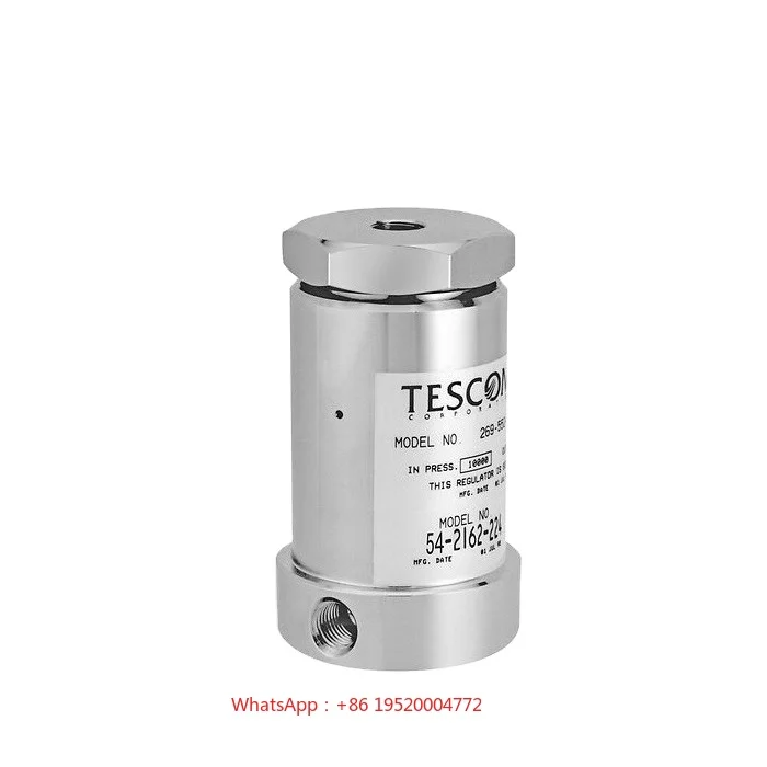 

TESCOM 54-2100 Series Back Pressure Liquid Regulator Ideal for Use in Pump Discharge Pressure Control, Chemical