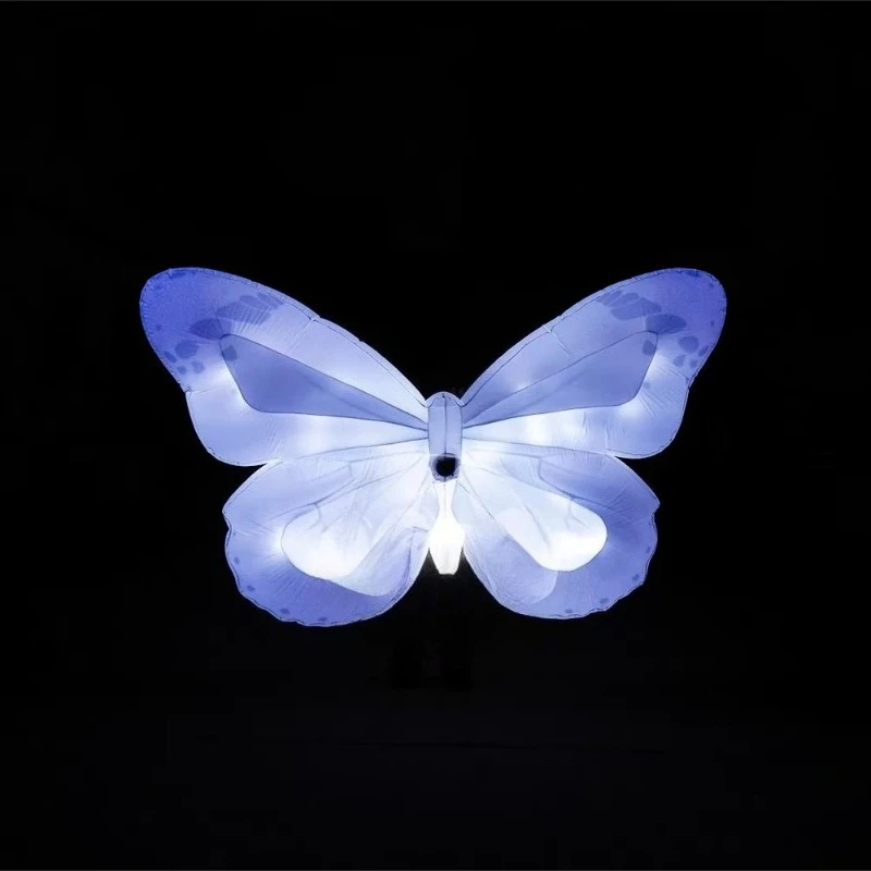 أداء مرحلة الموسيقى ملابس فراشة قابلة للنفخ في الهواء الطلق موكب فراشة خلفية قابلة للنفخ #1