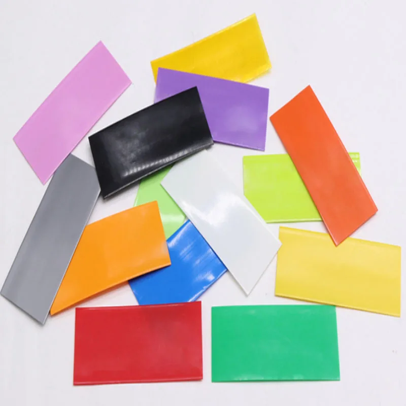 No.5(AA) Battery PVC Heat Shrink Tube Repair protective film Insulated Wrap Protect Case Pack Sleeve