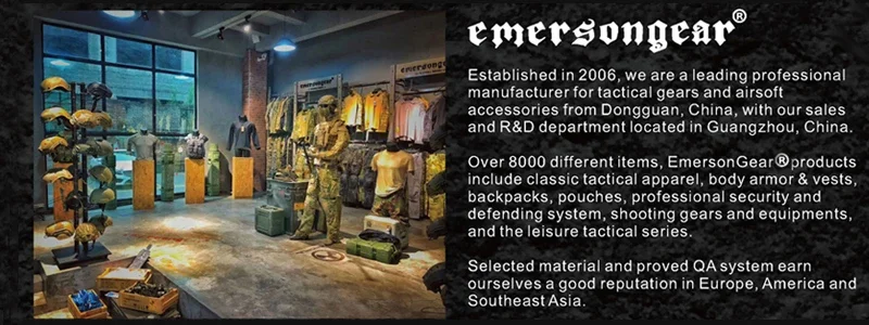 EMERSONGEAR Kampfhose E3 Herren Einsatz-Cargohose Lang Camping Outdoor Training Jagd Wandern Sport DCU – Detail 1